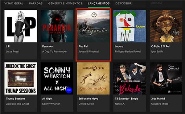 CD Aba Pai é destaque no Spotify